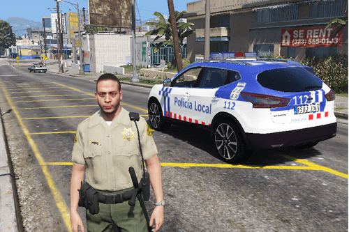 Policia Local Salamanca Nissan Qashqay F4ff10 grand theft auto v 05 06 2018 17 50 38
